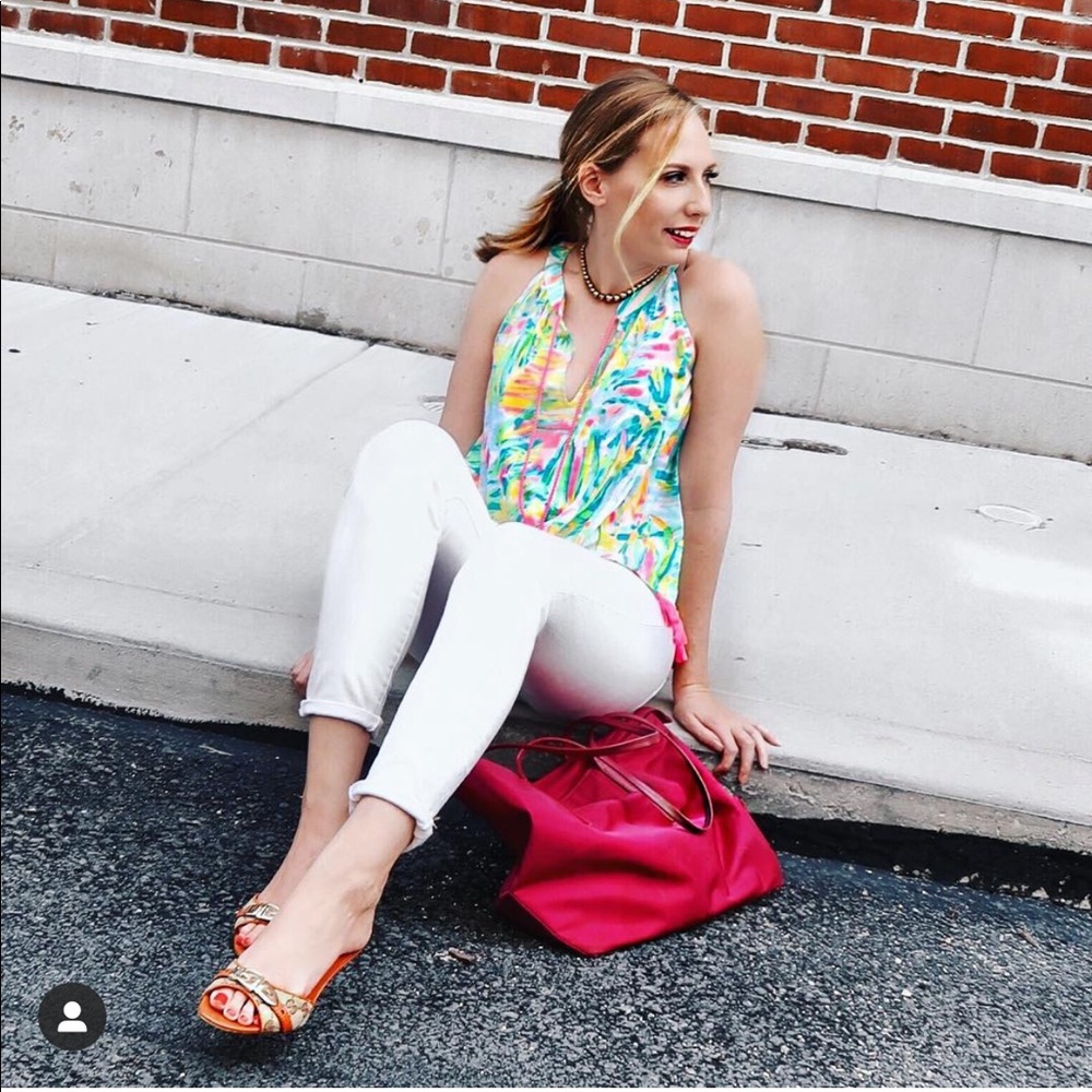Lilly Pulitzer Tank with Tassels